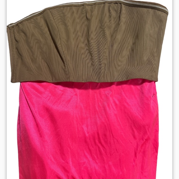 New Nbd ( revolve) Anita maxi dress bright pink - Picture 6 of 7